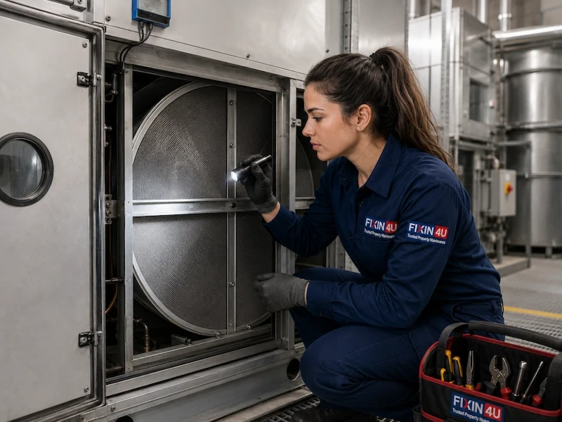 Fixin4u thermal wheels and heat recovery service in London
